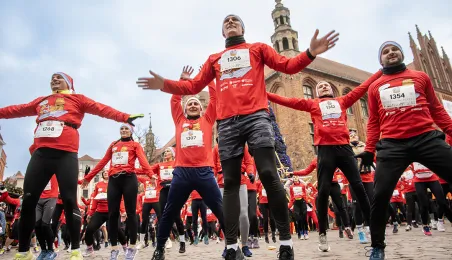 Festiwal Biegów Świętych Mikołajów w Toruniu