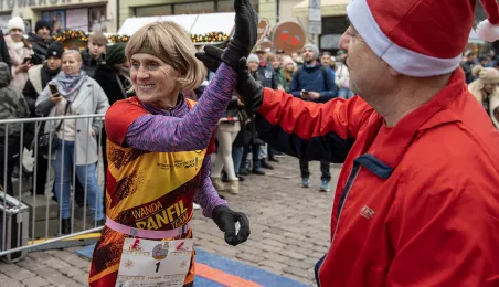 Festiwal Biegów Świętych Mikołajów w Toruniu