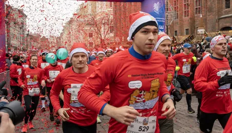 Festiwal Biegów Świętych Mikołajów w Toruniu