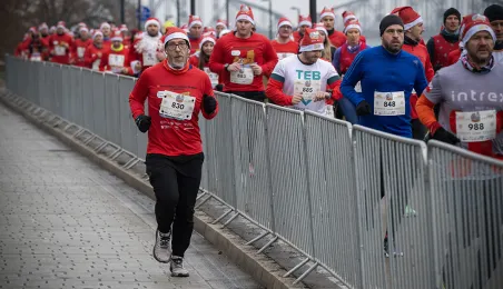 Festiwal Biegów Świętych Mikołajów w Toruniu