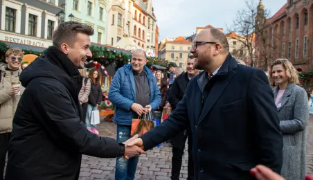 Prezydent podziękował młodzieży z ZSIŚ, 10.12.2025 