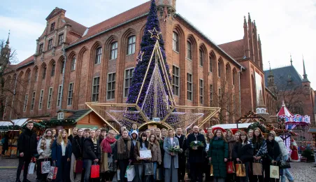Prezydent podziękował młodzieży z ZSIŚ, 10.12.2025 