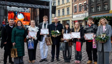Prezydent podziękował młodzieży z ZSIŚ, 10.12.2025 