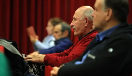 W ramach trwających 12. Dni Grzegorza Ciechowskiego w kinie Centrum Sztuki Współczesnej "Znaki Czasu" odbyło się spotkanie z członkami zespołu Republika.