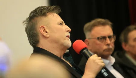 W ramach trwających 12. Dni Grzegorza Ciechowskiego w kinie Centrum Sztuki Współczesnej "Znaki Czasu" odbyło się spotkanie z członkami zespołu Republika.