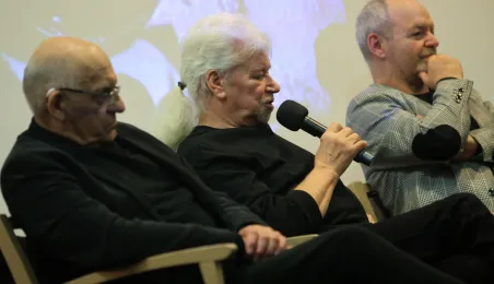 W ramach trwających 12. Dni Grzegorza Ciechowskiego w kinie Centrum Sztuki Współczesnej "Znaki Czasu" odbyło się spotkanie z członkami zespołu Republika.