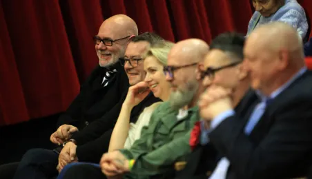 W ramach trwających 12. Dni Grzegorza Ciechowskiego w kinie Centrum Sztuki Współczesnej "Znaki Czasu" odbyło się spotkanie z członkami zespołu Republika.