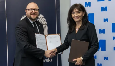 Podpisanie umowy Gminy Miasta Toruń z Uniwersytetem Merito WSB