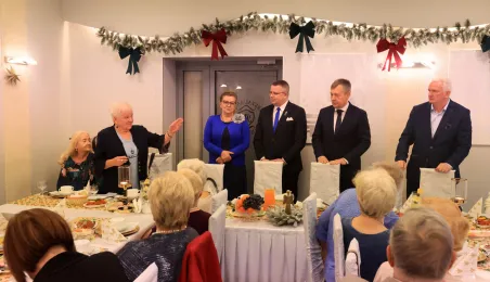 Wigilia w Klubie Seniora "Kopernik"