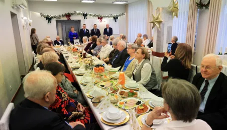 Wigilia w Klubie Seniora "Kopernik"