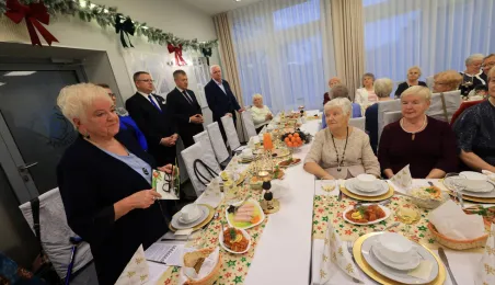 Wigilia w Klubie Seniora "Kopernik"
