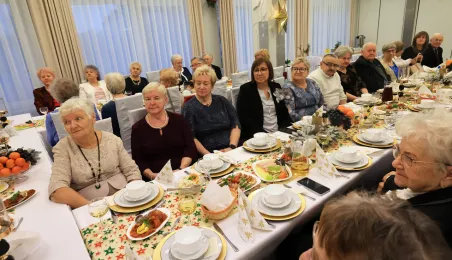 Wigilia w Klubie Seniora "Kopernik"