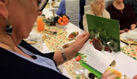 Wigilia w Klubie Seniora "Kopernik"