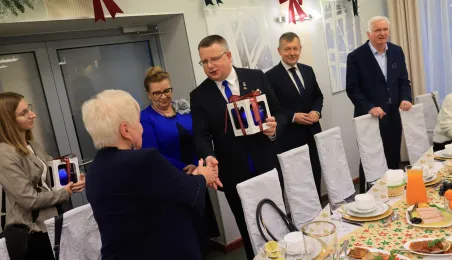 Wigilia w Klubie Seniora "Kopernik"