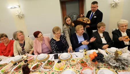 Wigilia w Klubie Seniora "Kopernik"