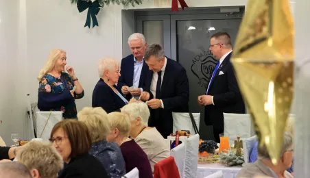 Wigilia w Klubie Seniora "Kopernik"