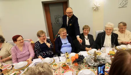 Wigilia w Klubie Seniora "Kopernik"