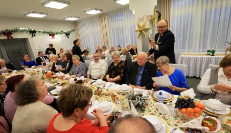 Wigilia w Klubie Seniora "Kopernik"