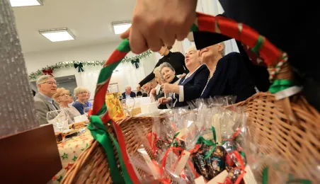 Wigilia w Klubie Seniora "Kopernik"