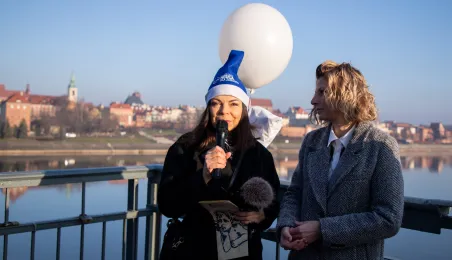 Anielski strażnik ruchu i zdrowia na moście, 19.12.2025