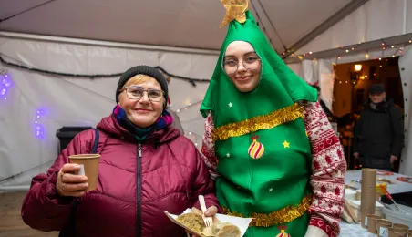 Miejska Wigilia na Rynku Nowomiejskim