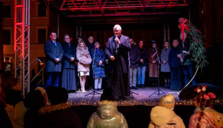 Miejska Wigilia na Rynku Nowomiejskim