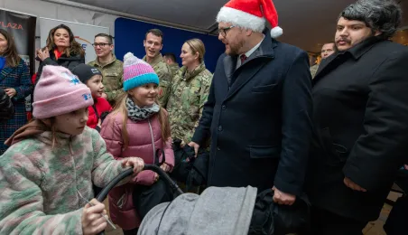 Miejska Wigilia na Rynku Nowomiejskim