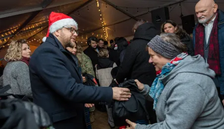 Miejska Wigilia na Rynku Nowomiejskim