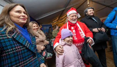 Miejska Wigilia na Rynku Nowomiejskim