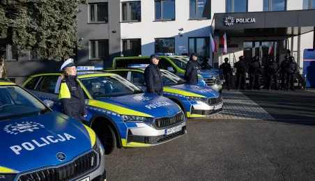Nowe pojazdy dla Komendy Miejskiej Policji w Toruniu