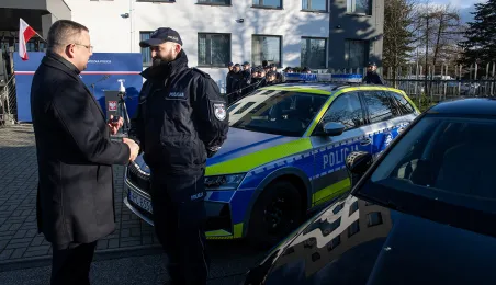 Nowe pojazdy dla Komendy Miejskiej Policji w Toruniu