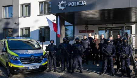 Nowe pojazdy dla Komendy Miejskiej Policji w Toruniu
