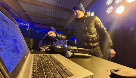 Inauguracja lodowiska sezonowego na Skarpie, 14.12.2025