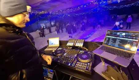 Inauguracja lodowiska sezonowego na Skarpie, 14.12.2025