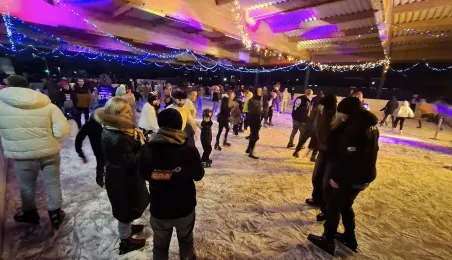 Inauguracja lodowiska sezonowego na Skarpie, 14.12.2025