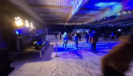 Inauguracja lodowiska sezonowego na Skarpie, 14.12.2025