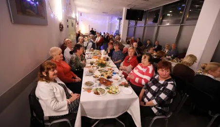 Spotkanie wigilijne Klubu Seniora Kacperek - Katarzynki, 15.12.2025