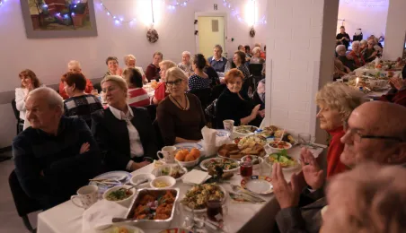 Spotkanie wigilijne Klubu Seniora Kacperek - Katarzynki, 15.12.2025