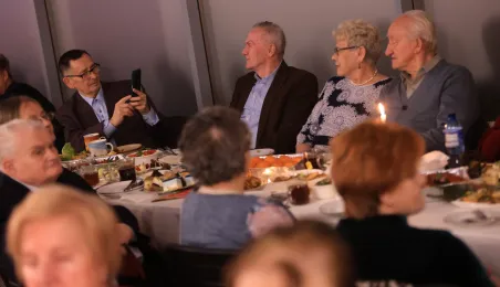 Spotkanie wigilijne Klubu Seniora Kacperek - Katarzynki, 15.12.2025