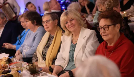 Spotkanie wigilijne Klubu Seniora Kacperek - Katarzynki, 15.12.2025
