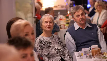 Spotkanie wigilijne Klubu Seniora Kacperek - Katarzynki, 15.12.2025