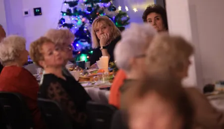 Spotkanie wigilijne Klubu Seniora Kacperek - Katarzynki, 15.12.2025