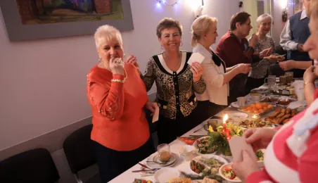 Spotkanie wigilijne Klubu Seniora Kacperek - Katarzynki, 15.12.2025
