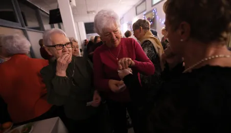 Spotkanie wigilijne Klubu Seniora Kacperek - Katarzynki, 15.12.2025