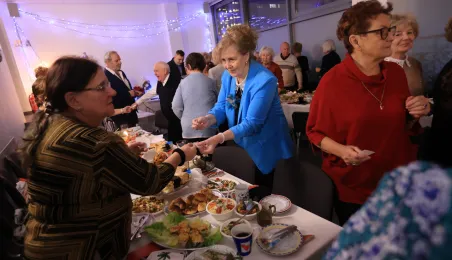 Spotkanie wigilijne Klubu Seniora Kacperek - Katarzynki, 15.12.2025