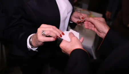 Spotkanie wigilijne Klubu Seniora Kacperek - Katarzynki, 15.12.2025