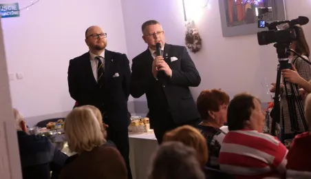 Spotkanie wigilijne Klubu Seniora Kacperek - Katarzynki, 15.12.2025