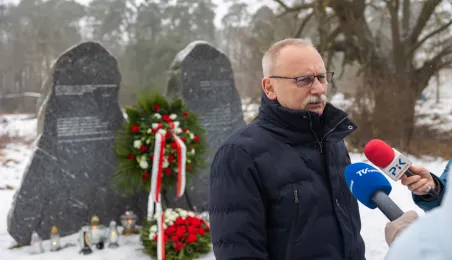 Pamiętamy o ofiarach holokaustu, 27.01.2026, Fot. Mikołaj Kuras dla UMWKP