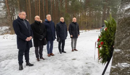 Pamiętamy o ofiarach holokaustu, 27.01.2026, Fot. Mikołaj Kuras dla UMWKP