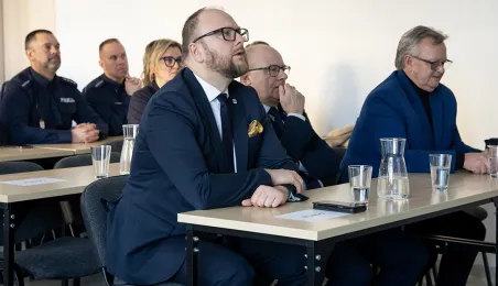 Komenda Miejska Policji w Toruniu podsumowała 2025 rok, 19.01.2026